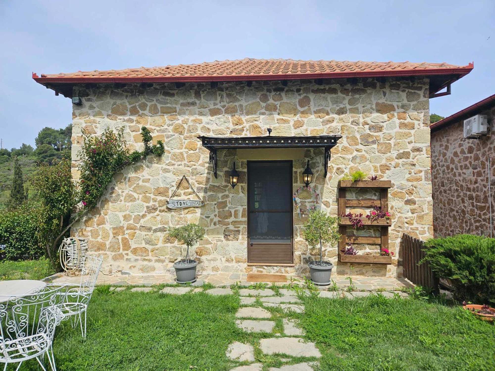 Stone Villas Nea Roda Ngoại thất bức ảnh